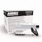 Ammex Professional Disposable Gloves, 3 mil Palm, Nitrile, Powder-Free, XL, 1000 PK, Black ABNPF48100 - alternate 2